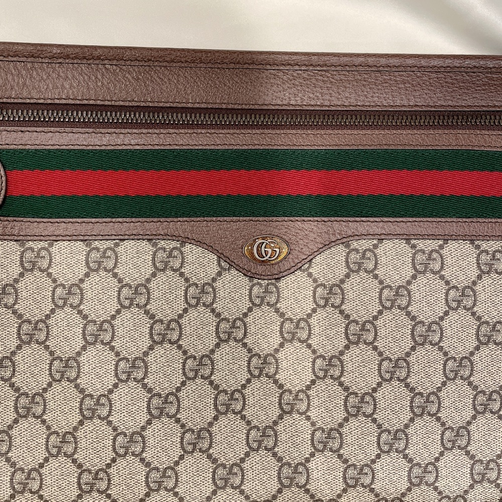 Gucci Unisex Ophidia GG Supreme Clutch 597619 - Picture 7 of 11